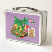 グリーンドラゴンパティシシェフ メタルランチボックス (正面)