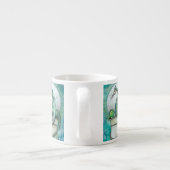 グリーンドラゴンファンタジーアート エスプレッソカップ (裏面)