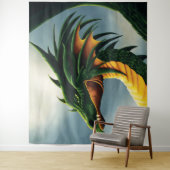 グリーンドラゴンファンタジー タペストリー (インサイチュ)