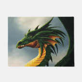 グリーンドラゴンファンタジー ドアマット (正面)