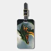 グリーンドラゴンファンタジー ラゲッジタグ (正面縦)