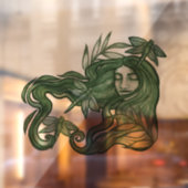 グリーンドラゴンフライ女神アートドラゴンフライ ウィンドウサイン (シート2)