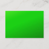 グリーンドラゴンプロファイルカード 名刺 (裏面)