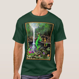 グリーンドラゴン滝 Tシャツ