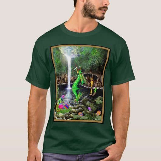 グリーンドラゴン秋 Tシャツ (正面)