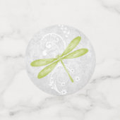 グリーンドラゴン結婚フライのテーブル紙吹雪 コンフェッティ (スモール正面)