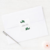 グリーンドラゴン結婚式用シール スクエアシール (封筒)