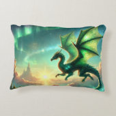 グリーンドラゴン アクセントクッション (裏面)
