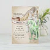 グリーンドラゴン&キャッスルファンタジーパーティー 招待状 (スタンド正面)