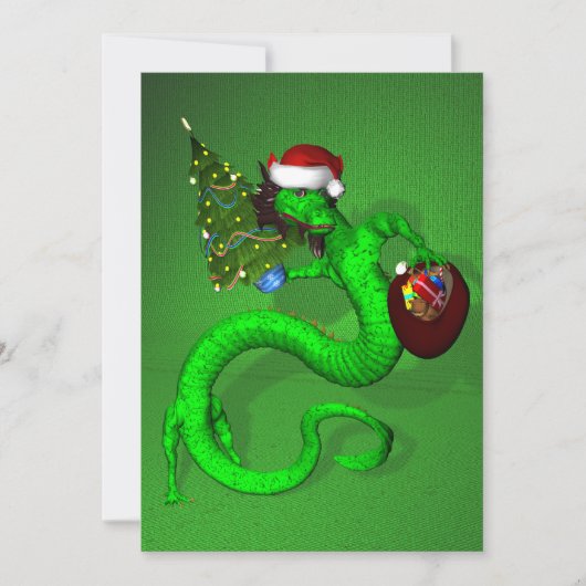 グリーンドラゴン 招待状 (正面)