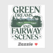 グリーンドリームズゴルフトレンディー シール (シート)