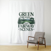 グリーンドリームズゴルフトレンディー タペストリー (インサイチュ)
