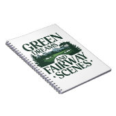 グリーンドリームズゴルフトレンディー ノートブック (右側)