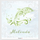 グリーンドルフィンビニールステッカー シール (シート)