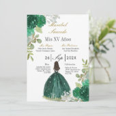 グリーンドレスキンセアニラの招待 招待状 (スタンド正面)