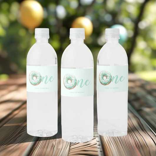 グリーンドーナツ誕生日 ペットボトルラベル