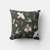 グリーンド素朴ーブホリデイ装飾用クッション クッション (正面)