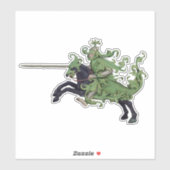 グリーンナイトビニールステッカー シール (シート)