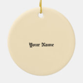 グリーンナイト家紋パナーズオーナメント セラミックオーナメント (裏面)