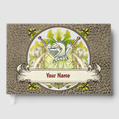 グリーンナイト家紋名字ブック ゲストブック (正面)