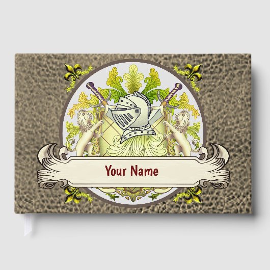 グリーンナイト家紋名字ブック ゲストブック (正面)