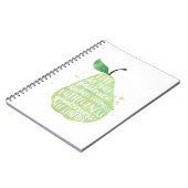 グリーンナシバイブル引用文 ノートブック (左側)