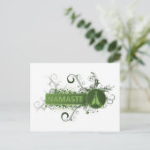 グリーンナマステ英語 ポストカード (スタンド正面)