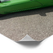 グリーンニッサン350Z改変人2015年。 ポスター (角)