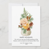 グリーンニューオレンジローズシナモン クリスマス フラット (正面)