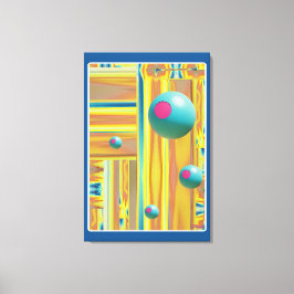 グリーンニューディール – Ken Gage Surreal Art キャンバスプリント