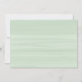 グリーンネイチャー独身最後の週末の予定招待状 招待状 (裏面)