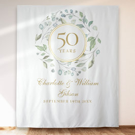 グリーンネイチャー50周年記念フォトブース背景 タペストリー