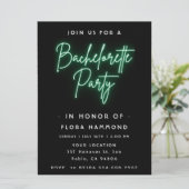 グリーンネオンバチェロレッテ 招待状 (スタンド正面)