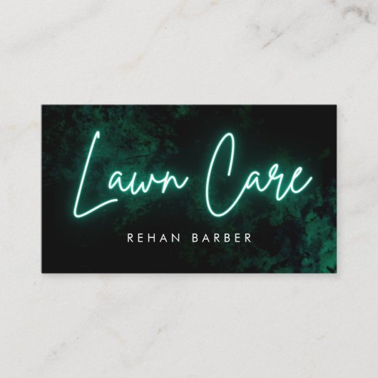 グリーンネオンランドケア&造園 名刺 (正面)