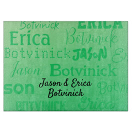 グリーンネームChalahボード カッティングボード