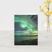 グリーンノーザンライト カード (黄色い花)