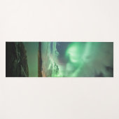 グリーンノーザンライト ヨガマット (正面(横))