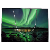 グリーンノーザンライト ラージペーパーバッグ (裏面)