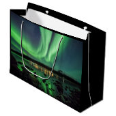 グリーンノーザンライト ラージペーパーバッグ (正面アングル)