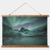 グリーンノーザンライト 吊り下げ型タペストリー (正面)