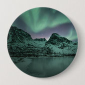 グリーンノーザンライト 缶バッジ (正面)