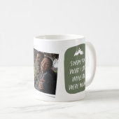 グリーンハイキングの写真をおもしろい申し訳ない コーヒーマグカップ (正面右)