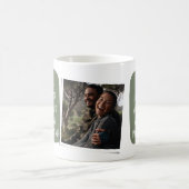 グリーンハイキングの写真をおもしろい申し訳ない コーヒーマグカップ (中央)