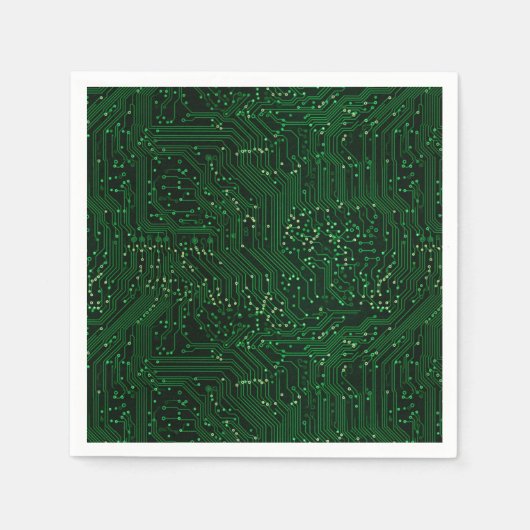 グリーンハイテクチップ技術 スタンダードカクテルナプキン (正面)