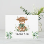 グリーンハイランドカウフラットサンキューカード サンキューカード (スタンド正面)