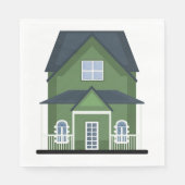 グリーンハウス住宅 スタンダードランチョンナプキン (正面)