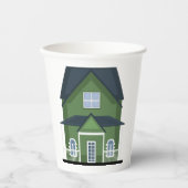 グリーンハウス住宅 紙コップ (正面)