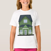 グリーンハウス住宅 Tシャツ (正面)