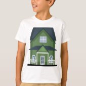 グリーンハウス住宅 Tシャツ (正面)