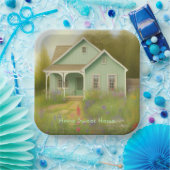 グリーンハウス引っ越し祝いパーティー ペーパープレート (パーティー)